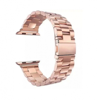 Kovový řemínek pro hodinky Apple Watch 41mm (38,40mm) Barva: Růžová