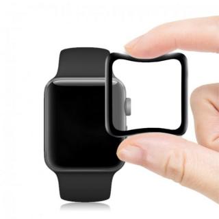 Ochranná 3D fólie pro Apple Watch 40mm - s černým rámečkem