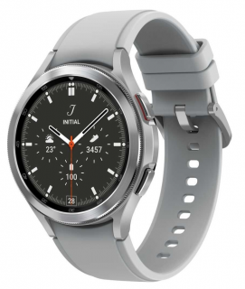 Samsung Galaxy Watch 4 Classic 46mm LTE SM-R895 - Chytré hodinky Barva: Stříbrná