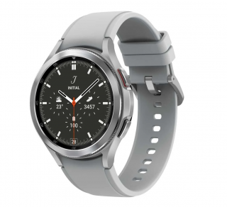 SAMSUNG Galaxy Watch 4 Classic 46mm SM-R890 - Chytré hodinky Barva: Stříbrná