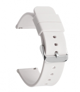 Silikonový náramek pro chytré hodinky - 22mm Barva: Bílá