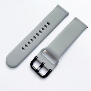 Silikonový náramek pro chytré hodinky velikost S - 20mm (Amazfit, Samsung, Garmin, Honor, Huawei) Barva: Šedá