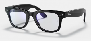 ZÁNOVNÍ - Ray-Ban Stories Wayfarer Smart Glasses Shiny Black/Clear - Chytré brýle Balení: 50-22 - L