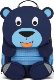 Affenzahn Dětský batoh do školky Large Friend Bear- blue 8l