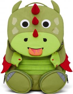 Affenzahn Dětský batoh do školky Large Friend Dragon- green 8l