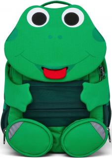 Affenzahn Dětský batoh do školky Large Friend Frog- green 8l