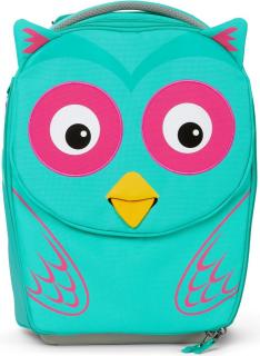 Affenzahn Dětský cestovní kufřík Suitcase Olivia Owl - turquoise