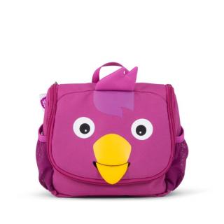 Affenzahn kosmetická taška Bella Bird Purple/Pink 2 L