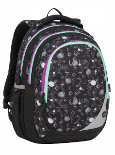 Bagmaster MAXVELL 9 A BLACK/GRAY/VIOLET