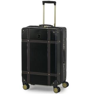 Cestovní kufr ROCK TR-0193/3-M ABS - černá