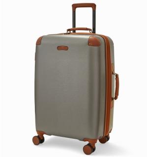 Cestovní kufr ROCK TR-0219/4-M ABS/PC - šedá