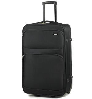 Cestovní kufr ROCK TR-0236/3-M - černá