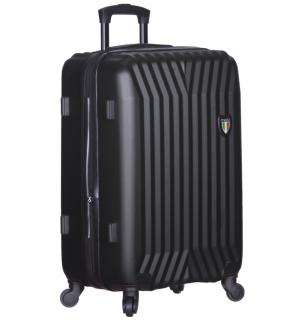 Cestovní kufr TUCCI T-0115/3-L ABS - černá