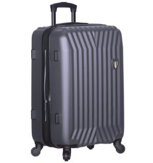 Cestovní kufr TUCCI T-0115/3-L ABS - charcoal