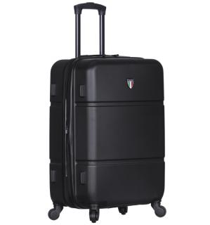Cestovní kufr TUCCI T-0117/3-M ABS - černá