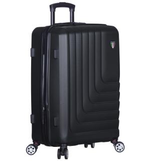 Cestovní kufr TUCCI T-0128/3-L ABS - černá