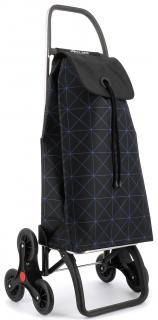 Rolser I-Max Star 6 nákupní taška s kolečky do schodů Barva: černo-modrá