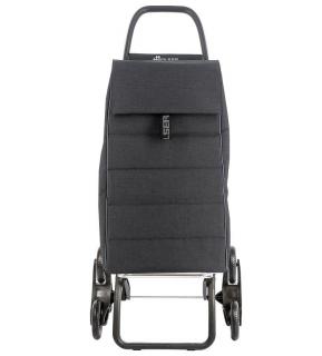 Rolser Jolie Tweed RD6-2 nákupní taška s kolečky do schodů Barva: černá