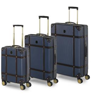 Sada cestovních kufrů ROCK TR-0193/3 ABS - modrá