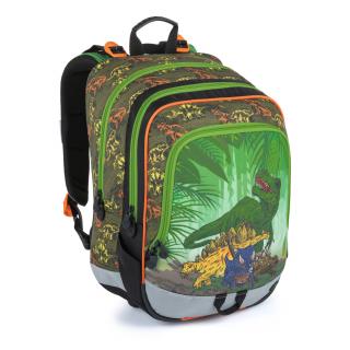 Školní batoh pro prvňáčky ALFA 21 C GREEN/BLACK