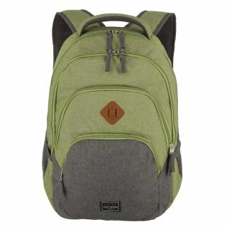 Travelite Basics Backpack melange 22l green grey