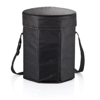 XD Design Chladící taška/stolička, 12 L černá