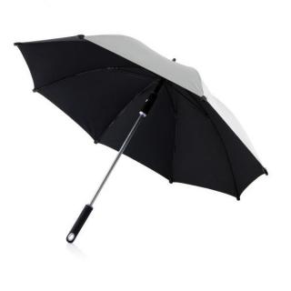 XD Design Deštník Hurricane stříbrný