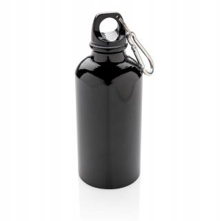 XD Design Outdoorová lahev s karabinou 400 ml černá