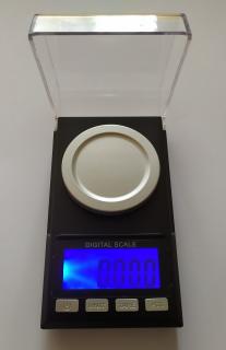 Analytická digitální váha black USB 50g/0,001g