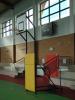 Basketbalová konstrukce DOR-SPORT, mobilní, sklopná, deska 1200x900 mm