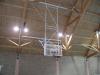 Konstrukce pro basketbal zvedaná  pod strop DOR-SPORT do celkové výšky 9 m