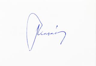 Autogram Jan Klapáč