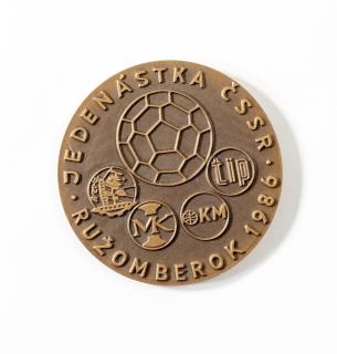 Bronzová medaile Jedenáctka ČSSR, Ružomberok 1986
