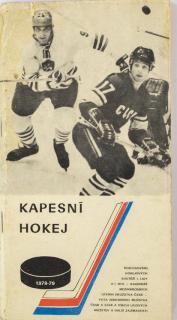 Brožura, Kapesní hokej, 1978/1979
