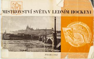 Brožura , Mistrovství světa v ledním Hockeyi, 1947 II