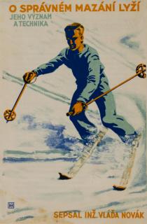 Brožura, O správném mazání lyží