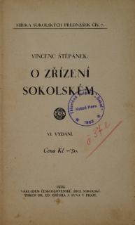 Brožura, O zřízení školském, 1929