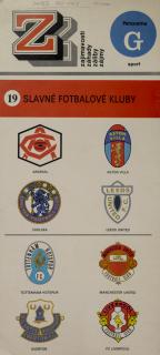 Brožura skládací, Slavné fotbalové kluby