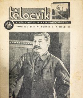 Brožura Sokol, Tělocvik, 12/1949 Stalin