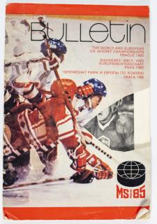 Bulletin MS hokej IIHF, Praha, 1985