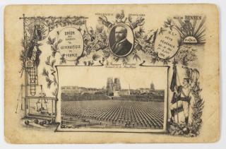 Carte postale, Union des. S. Gymnstique de France