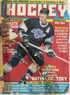 Časopis, Hockey Special, 1089 - 90, W. Gretzky