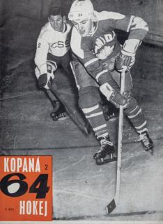Časopis Kopaná 64 Hokej, číslo. 2, Ročník 2, Naši v Kanadě