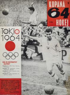 Časopis Kopaná 64 Hokej, číslo. 9, Ročník 2, TOKIO