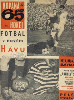 Časopis Kopaná Hokej, číslo. 8, 1965