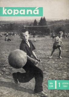 Časopis Kopaná , Leden 1961