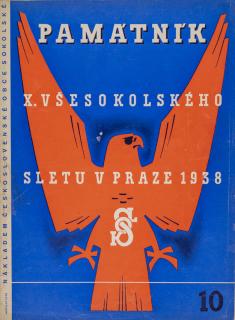 Časopis - památník , Všesokolský slet v Praze, 10/1938