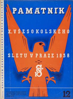 Časopis - památník , Všesokolský slet v Praze, 12/1938