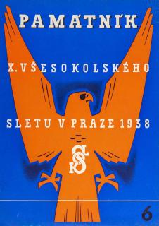 Časopis - památník , Všesokolský slet v Praze, 6/1938