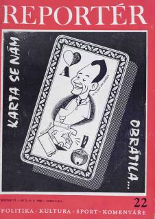 Časopis - Reportér, 22/1968